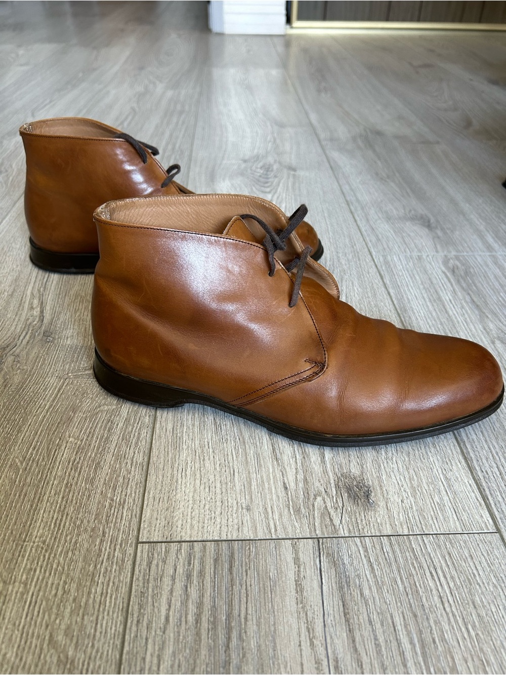 Original English Church's tan leather chukka boots - Picture 4 of 8